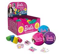 Barbie Lisciani Tattoo Dough 100 g di plastilina con Tatuaggio per Bambine dai 3 Anni in su, Colore Pasta Modellante, s, 86450