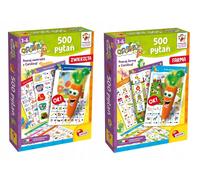Lisciani CAROTINA 500 DOMANDE ANIMALI + FATTORIA PAROLE DI APPRENDIMENTO gioco e