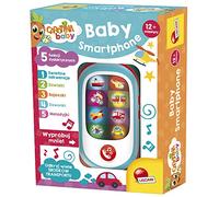 Lisciani Carotina Baby Smartphone Elettronico Bambino con 5 Funzioni Didattiche, Telefono Bambini, Melodyjki, 1+