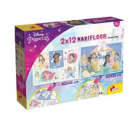 Lisciani Disney Princess Puzzle Double Face Maxi Floor 2x12 Pezzi
