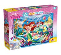 Lisciani Giochi- The Little Mermaid Princess Disney Puzzle, 35 Pezzi, Multicolore, 48168