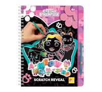 Sketchbook scratch reveal pawtastic di gabby - rosa - gabby's dollhouse