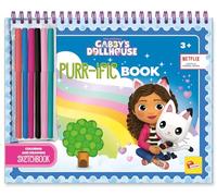 SKETCHBOOK PURR-IFIC BOOK COLORING AND DRAWING - GABBY'S DOLLHOUSE
