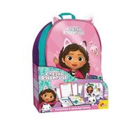 Lisciani Zainetto Gabby's Dollhouse per colorare e disegnare