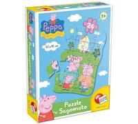 Liscianigiochi 40667 - Peppa Pig Puzzle Sagomato 24 Pezzi