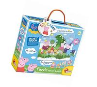 Lisciani Giochi - 43385 Puzzle Velvet Touch Il Mondo Fantastico di Peppa