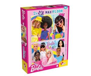 Lisciani Giochi - Barbie puzzle maxifloor 2 x 60, 109661
