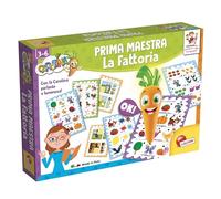 Lisciani Giochi - Carotina Prima Maestra Maxi Schede Fattoria, 111572