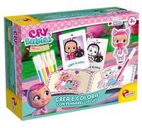 Lisciani Giochi- Cry Babies Coloring Pennarelli Fluo, 1 unità (Confezione da 1), 83473