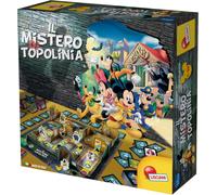Lisciani Giochi- Disney Il Mistero di Topolinia, società in Scatola, Plancia di Gioco, Strutture Cartotecniche 3D, Multicolore, 97876