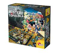 Lisciani Giochi- Disney Il Mistero di Topolinia, società in Scatola, Plancia di Gioco, Strutture Cartotecniche 3D, Multicolore, 97876