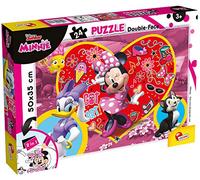 Lisciani Giochi- Disney-Minnie Puzzle DF, 24 Pezzi, Multicolore, 50X35 cm, 73979