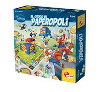 Lisciani Giochi Disney Paperopoli, società in Scatola, Plancia di Gioco, Personaggio, 21 Carte Chiavi, Multicolore, 97883
