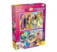 Lisciani Giochi - Disney puzzle df maxifloor 2 x 60 Princess, 109739
