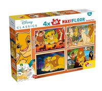 Lisciani Giochi – Puzzle Disney Maxifloor 4 x 48 pezzi Il Re Leone