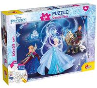 Lisciani Giochi- Disney-Frozen Puzzle DF, 24 Pezzi, Multicolore, 50X35 cm, 74006