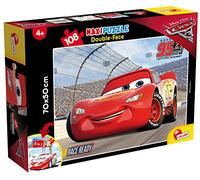 Lisciani Giochi- Disney Puzzle DF Supermaxi 108 Cars 3 Fast Friends, 60603.0