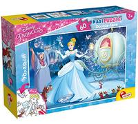 Lisciani Giochi Disney Puzzle Supermaxi 60, Cinderella