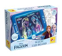 Lisciani Giochi Frozen Magic LED Board, Pennarelli Colorati, Manuale, Schede attività, Multicolore, Medium, 92949