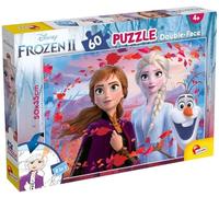 Lisciani Giochi Frozen Puzzle Doppia Faccia, 60 Pezzi, Multicolore, 65318.0