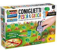 Lisciani Giochi - Giocare Educare Pesca e Gioca Coniglietti e Numeri Gioco per Bambini, 76789