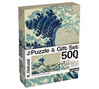 Lisciani Giochi - Hokusai puzzle & gift set art the great wave, 120765