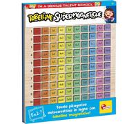 Liscianigiochi- I'm a Genius tabelline supermagnetiche, 105502, Multicolore