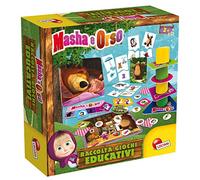 Lisciani Giochi Masha Raccolta Gioco Educativo Prescolari e Baby, Edizia Italia, Multicolore, 84432
