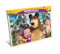 Lisciani Giochi- Wooden Puzzle, 111268