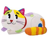 Montessori baby cuscino mio gattino - morbido cuscino sensoriale educativo