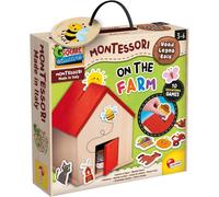 Montessori baby wood on the farm