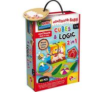LISCIANI 96879 MONTESSORI LEGNO CUBES AND LOGIC