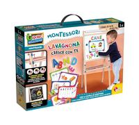 Lisciani Giochi - Montessori Lavagnona legno cresce con te