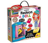 Lisciani Giochi- Montessori Legno Fashion Doll, Colore, Medium, 85897