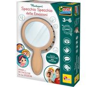 Lisciani Giochi- Montessori Legno Lo Specchio delle Emozioni, 113712