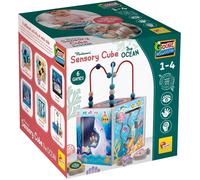 Lisciani Giochi - Montessori Legno Sensory Cube The Ocean, 117819