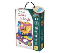Lisciani Giochi - Montessori Wood Cubes and logic