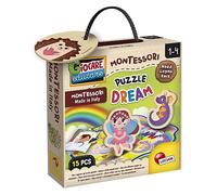 Lisciani Giochi - Montessori Wood Puzzle dream