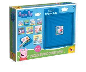 Lisciani Giochi Puzzle Progressivo 9 Peppa Pig Multicolore