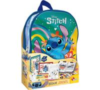 Lisciani Giochi - Stitch Colouring and drawing pop up in a backpack, 110674