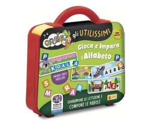 Lisciani Gioco prescolare Gioca e impara l'alfabeto con valigetta 3-6a CAROTINA