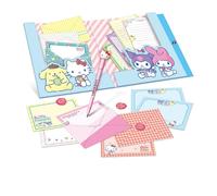 Lisciani Set cancelleria Hello Kitty and Friends – agenda, buste, adesivi e penna – per bambine 6+