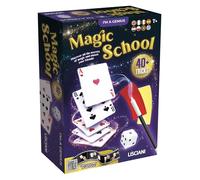 Lisciani - I'm a Genius Magic School - Set Magico per Bambini 7+ - 40 Trucchi Magici da Eseguire - Accessori Magici con Carte Svengali, Dadi e Bacchetta - Manuale Illustrato