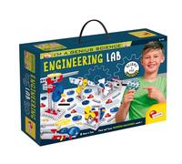 Lisciani - I'm a Genius Science - Laboratorio Ingegneria - Kit Scienza ed Educazione - Esperimenti - Tecnologia Moderna - Macchine edili - per Bambini dai 7 ai 12 Anni