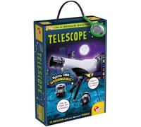Lisciani I'm A Genius - Telescopio per bambini dai 7 anni - Gioco educativo astronomia - Osservazione delle stelle e della natura - Zoom x20x30x40 - Idea regalo compleanno - Esperienze scientifiche