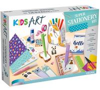 Lisciani - Kit di cancelleria per Bambini - Kit di cancelleria Creativa per Bambini dai 7 Anni in su - Decorazione e attività a Colori - Taccuini Accessori creativi e portapenne per Gatti - Kit per