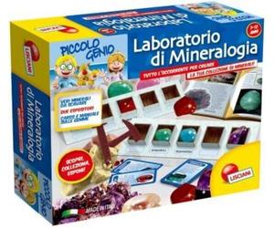 Lisciani Laboratorio di Mineralogia Piccolo Genio Gioco Educativo 7-12 Anni