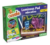 Lisciani Lavagnetta Led Luminous pad educativa CAROTINA 120031