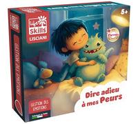Lisciani - Life Skills - Dire Addio alle mie paure - Gioco da tavolo educativo per bambini dai 5 anni - Apprendimento della gestione delle paure ed emozioni - Attività giocose senza schermo