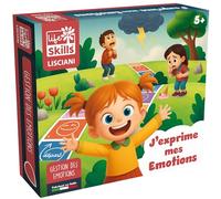 Lisciani - Life Skills - Esprimo le mie emozioni - Gioco educativo per bambini dai 5 anni - Apprendimento delle emozioni, empatia e gestione emotiva - Attività Montessori senza schermo